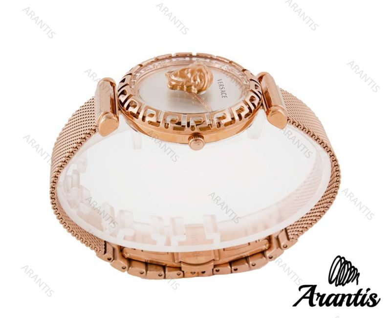 ساعت مچی ورساچه رزگلد زنانه مدل پالازو w-6993