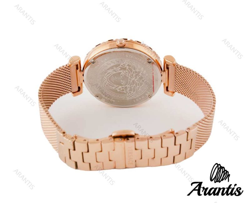 ساعت مچی ورساچه رزگلد زنانه مدل پالازو w-6993