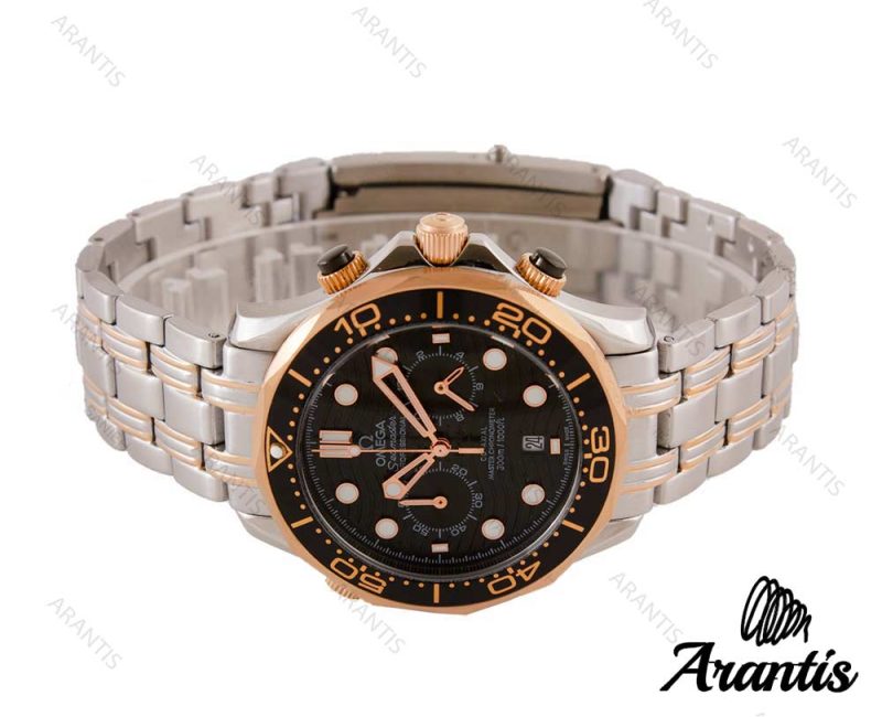 ساعت امگا Seamaster سه موتوره کرنوگراف مردانه m-4393