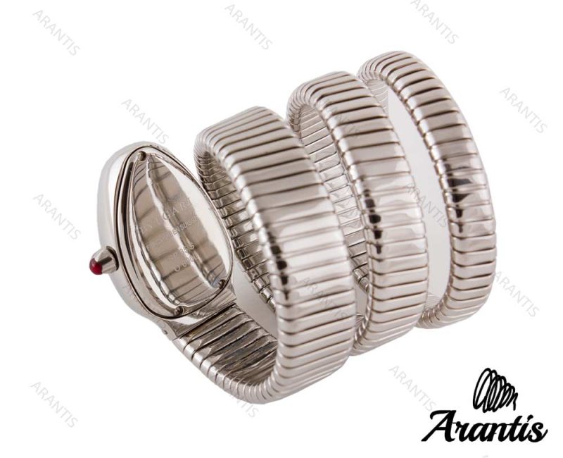 ساعت ماری بولگاری نقره ای زنانه w-1204