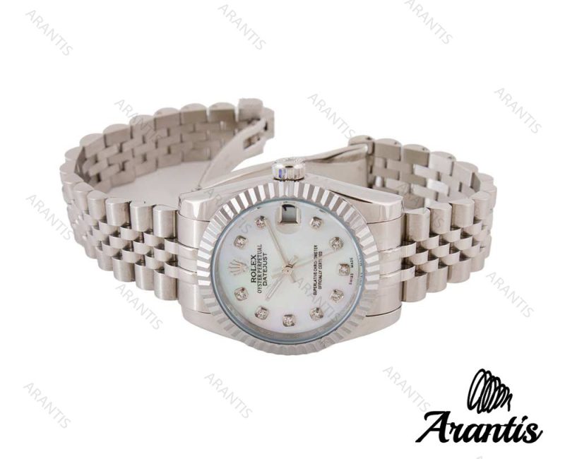 ساعت رولکس زنانه دیت جاست سیلور w-2805