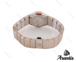 ساعت امگا کانسلیشن زنانه رزگلد سیلور نگین دارw-6704