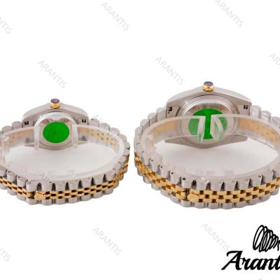 ساعت مچی ست رولکس صفحه سبز 7273-s