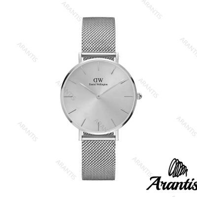 ساعت مچی دنیل ولینگتون نقره ای زنانه w-6293