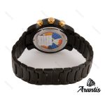 بولگاری زنانه کرنوگراف مشکی طلایی m-4275
