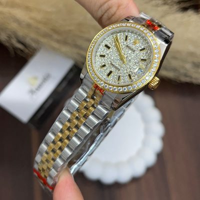 ساعت مچی رولکس دیت جاست صفحه نگین