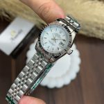 ساعت رولکس زنانه تمام سیلور ایندکس خط اسمال