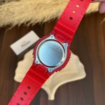 ساعت جیشاک GA-2100 مردانه قرمز طرحدار m-9985