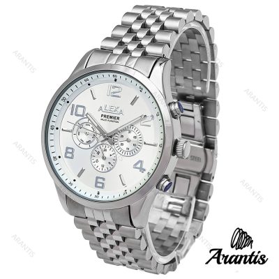 الکسا A0073 پریمیر مردانه استیل صفحه سفید