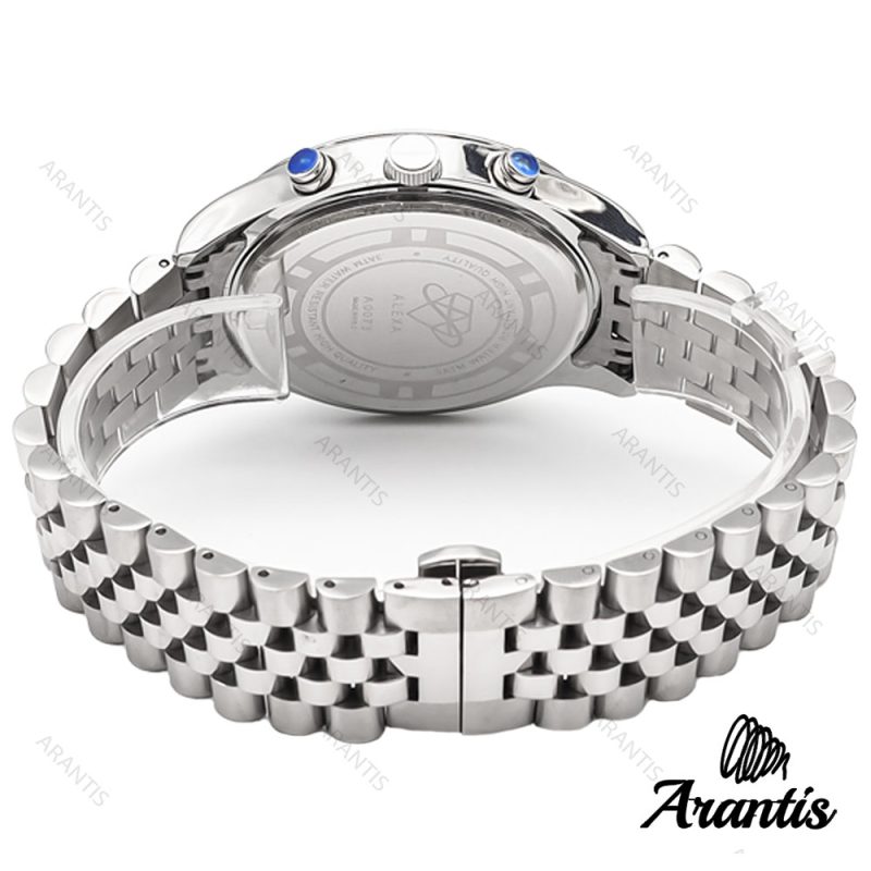 الکسا A0073 پریمیر مردانه استیل صفحه سفید