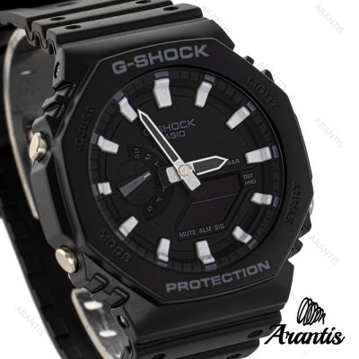 جیشاک GA-2100 مردانه مشکی ایندکس سفید
