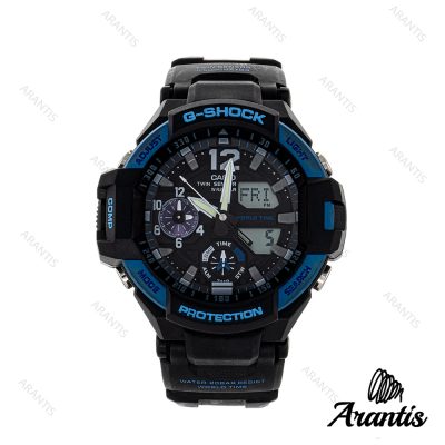 ساعت جیشاک GA-1100 مردانه آبی مشکی