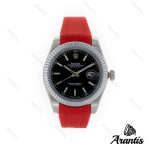 ساعت مردانه رولکس DateJust 2 بند رابر قرمز