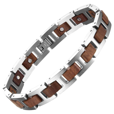 دستبند مغناطیسی مگنت آریکس wooden7