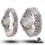 ساعت ست سیکو Diamond سیلور صفحه طوسی s-10188