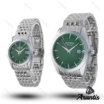 ساعت ست سیتیزن diamond سیلور صفحه سبز s-10216
