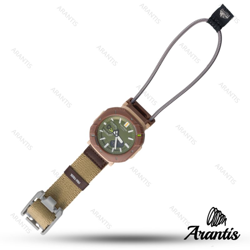 ساعت کاسیو پروترک protrek سبز خاکی مدل m-10253