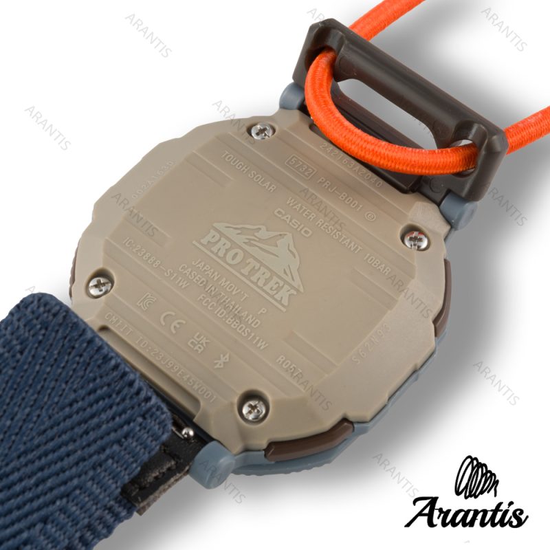 ساعت کاسیو پروترک protrek سورمه ای نارنجی مدل m-10251