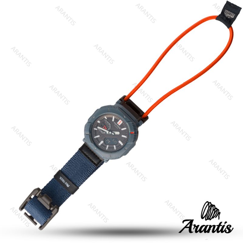 ساعت کاسیو پروترک protrek سورمه ای نارنجی مدل m-10251