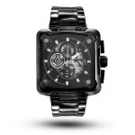 ساعت مردانه الگانس diamond تمام مشکی صفحه مستطیل s-10240
