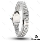 ساعت کارتیه زنانه قاب سیلور صفحه سفید w-10286