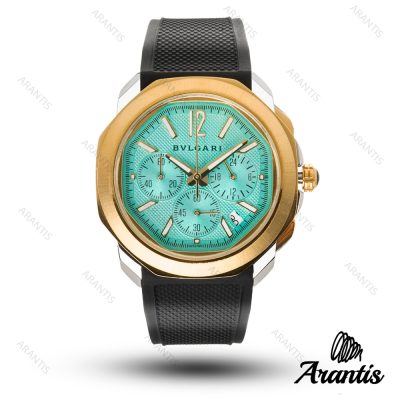 ساعت بولگاری مردانه کرنوگراف octo finissimo اکتو فینیسیمو تیفانی m-10303