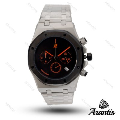 ساعت اودمار پیگه Audemars Piguet مردانه سیلور مشکی مدل m-10608