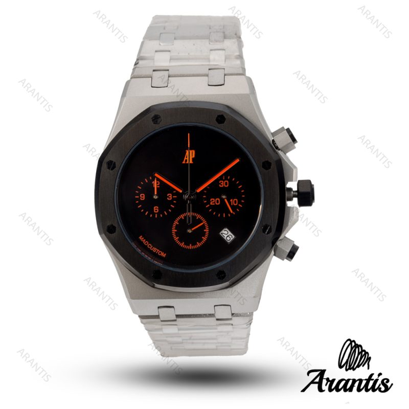 ساعت اودمار پیگه Audemars Piguet مردانه سیلور مشکی مدل m-10608