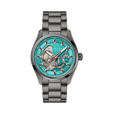 ساعت مردانه الکسا اورجینال 3013-F کرنوگراف مشکی سبز مدل m-10568