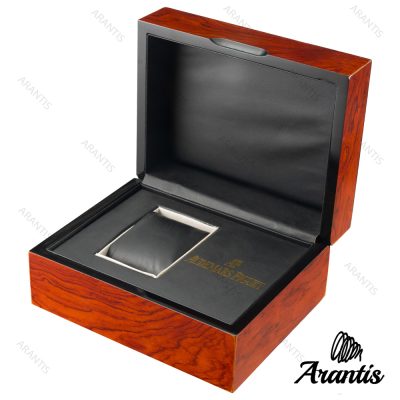 خرید جعبه چوبی ساعت اودمار پیگه قهوه ای b-10601