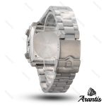 ساعت تگ هویر موناکو مردانه تمام استیل نقره ای m-10675